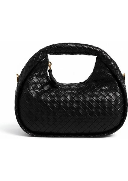 Kadın Siyah Mini Lady Omuz ve El Çantası - Mini Boy