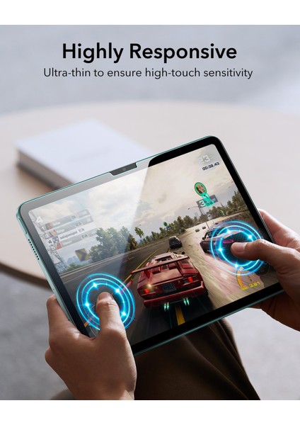 iPad Air 11 (2025) Ultrafit Classic 2 Adet Ekran Koruyucu