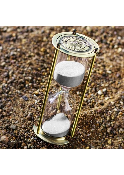 Antik Bronz Kum Saati Kelvin & Hughes London 1917 (G5126)