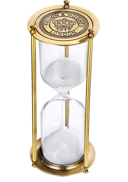 Antik Bronz Kum Saati Kelvin & Hughes London 1917 (G5126) fiyatları