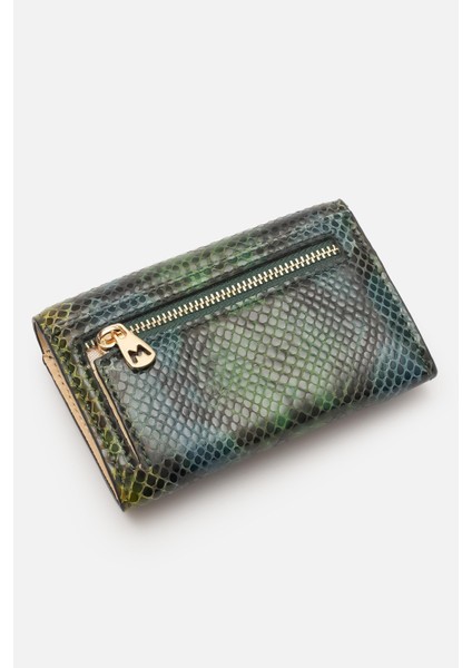Python Verde Croco %100 Hakiki Deri Kadın Cüzdan fırsatları