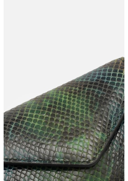 Python Verde Croco %100 Hakiki Deri Kadın Cüzdan indirimleri