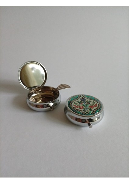 Taşınabilir Küllük | Mini Cep Küllük | Çanta Seyahat Küllüğü 4x1 cm