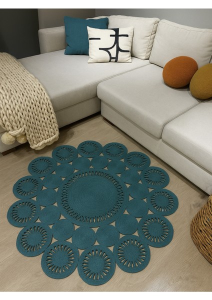 Marguerite Trikot Papatya Model Kilim