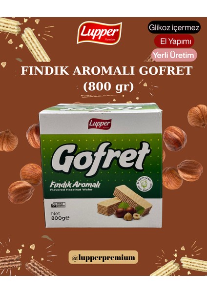 Fındık Aromalı Gofret (800GR) fiyatları