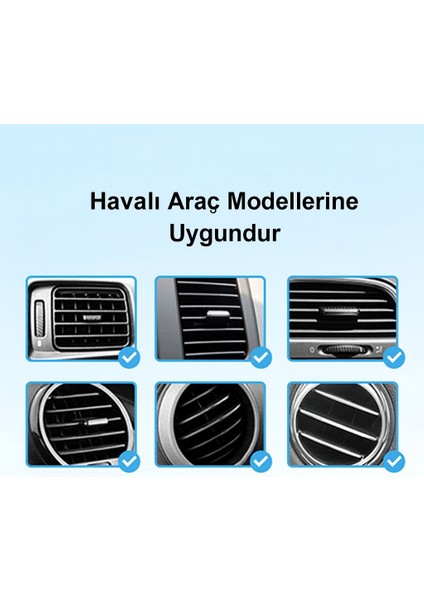 TD-H7532 Araç Içi Telefon Tutucu Gravitasyonel Mekanizma Sarsıntısız ve Güvenli Havalandırma Uyumlu indirimleri