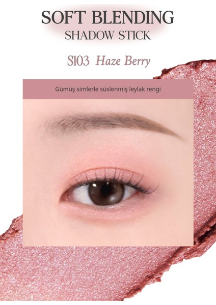 Kremsi, Kolayca Uygulanan ve Sabitlenen Fırçalı Kalem Far Clıo Soft Blending Shadow Stick (S103) fiyatları