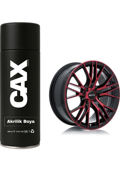 Metalik Bordo Araba Jant Sprey Akrilik Özel Yapım Sprey Boya 400 ml