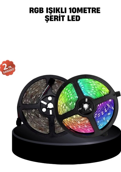 Smart Şerit LED Kumandalı USB Enerjili Suya Dayanıklı Dekoratif Aydınlatma