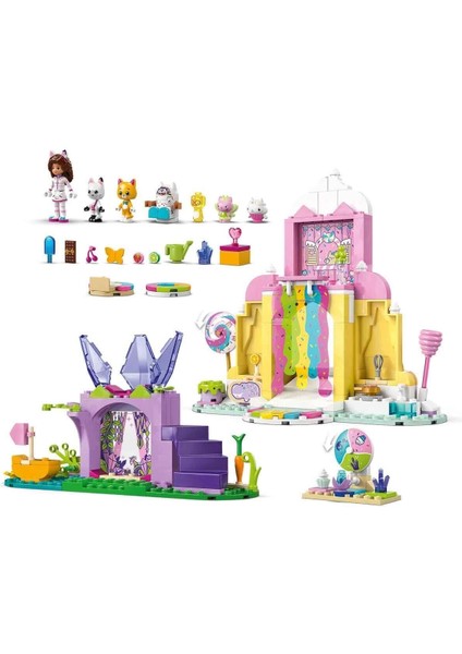 11205 LEGO Gabbys Dollhouse Şekerleme Dağı ve Kedi Bahçesi 263 Parça +4 Yaş fiyatları