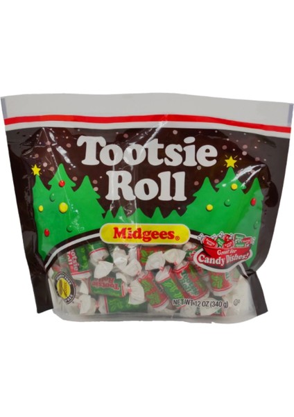 Tootsie Roll Midgeesgreat For Candy Dishes Çikolata 12 Oz