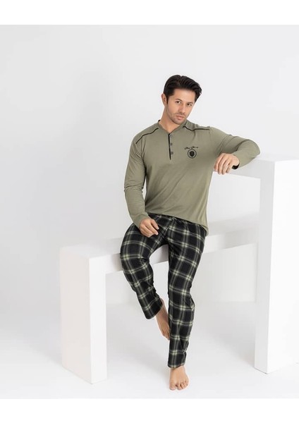 Erkek Ekose Pijama modelleri