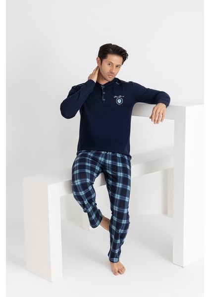 Erkek Ekose Pijama modelleri