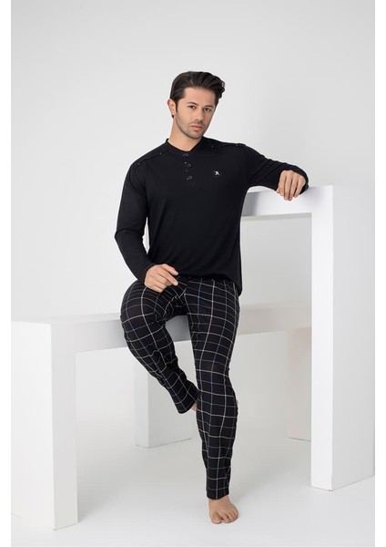 Erkek Ekose Pijama modelleri