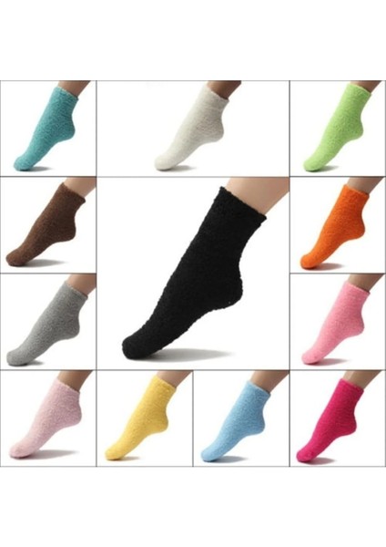 3 Çift Sonbahar ve Kışlık Kadın Havlu Çorap Seti (Extra Yumuşak) fırsatları