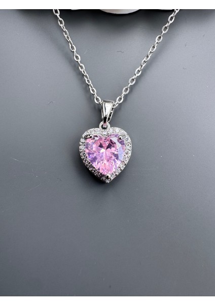 Pembe Çelik Kolye modelleri