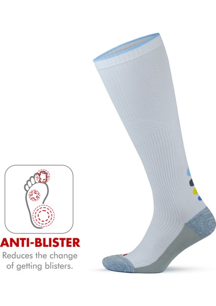 Taban Altı Havlulu Dikişşiz Diz Boyu 20-30 mm Hg Basınçlı Kompresyon Çorap 3595 fırsatları