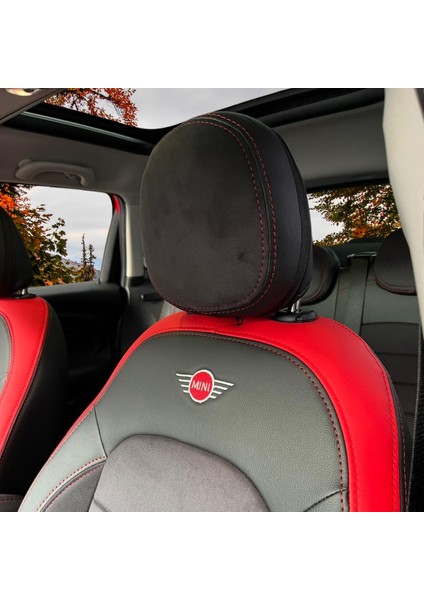 Mini Cooper Classıc Araca Özel Oto Koltuk Kılıfı - Alkantara ve Deri modelleri