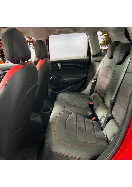 Mini Cooper Classıc Araca Özel Oto Koltuk Kılıfı - Alkantara ve Deri fırsatları
