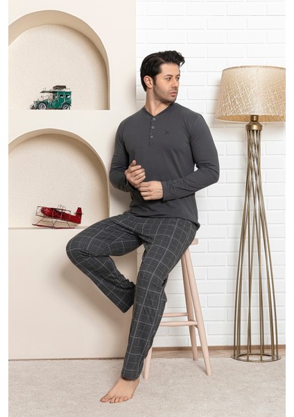 Erkek Ekose Pijama