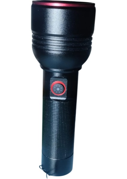 GK-6900 Profesyonel El Feneri | 20 W – 2000 Lümen – 6800 Mah x 2 Batarya – Zoomlu – Type-C Şarj – Flash Modlu fırsatları