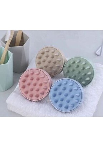 Şampuan Tarağı Saç Derisine Masaj Yaparak Dökülmeyi Önler 1 Adet Pembe fiyatları