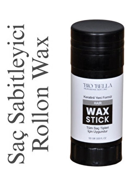 Hair Wax Stick Doğal İçerikli Saç Sabitleyici Balmumu 50 ml Tüm Saç Tipleri İçin indirimleri