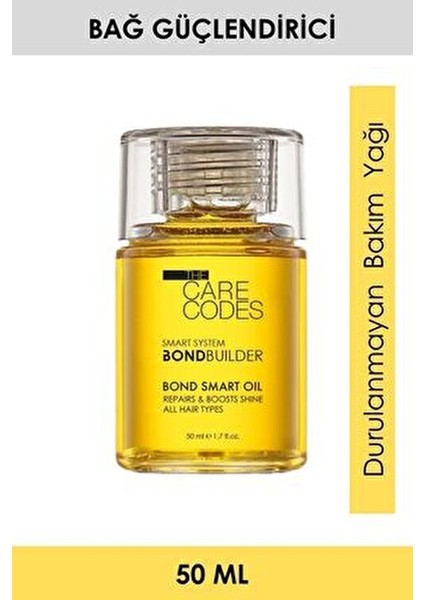 Bond Smart Oil Saç Bakım Yağı Yoğun Bitkisel Proteinler İçeren 50 ml