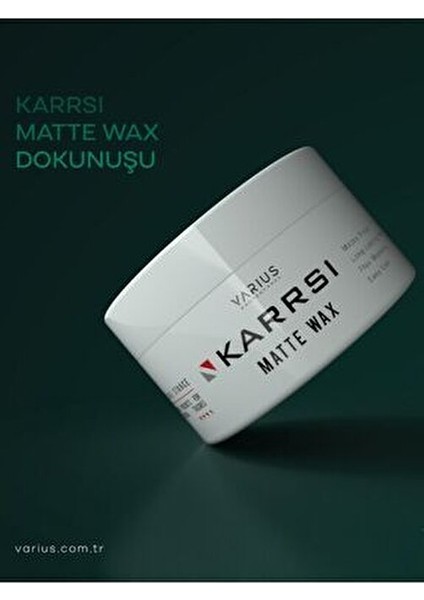 Mat Wax Saç Şekillendirici Doğal Görünüm 100 ml Hacim Verici