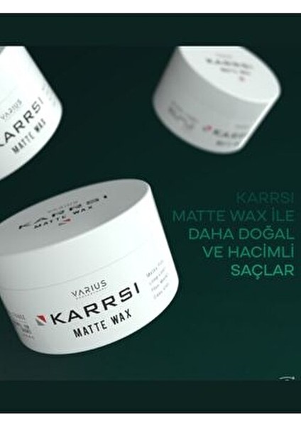 Mat Wax Saç Şekillendirici Doğal Görünüm 100 ml Hacim Verici