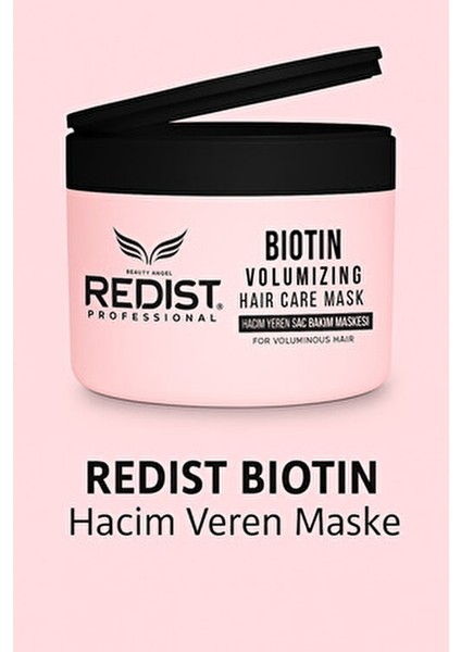 Biotin Hacim Veren Saç Bakım Maskesi Saç Tellerini Güçlendirir 250 Ml indirimleri