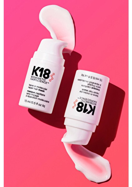 Leave In Moleküler Onarıcı Saç Bakım Maskesi Vegan 15 ml Boyalı Saçlar İçin indirimleri