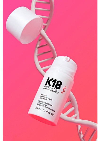 Leave In Moleküler Onarıcı Saç Bakım Maskesi Vegan 15 ml Boyalı Saçlar İçin