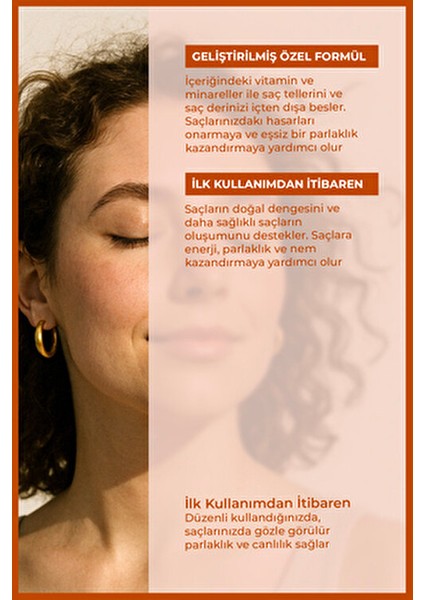 Enzym Multivitamin Saç Bakım Serumu Canlandırıcı Etki 75 ml Doğal İçeriklerle