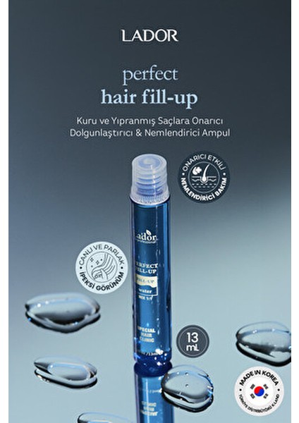 Konsantre Saç Bakım Serumu Zengin Kolajen ve Amino Asit İçeriği 13 ml fırsatları