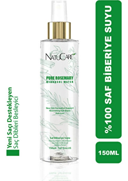 Saf Biberiye Suyu 150 ml Saç Bakımında Yeni Saç Oluşumunu Destekler fiyatları
