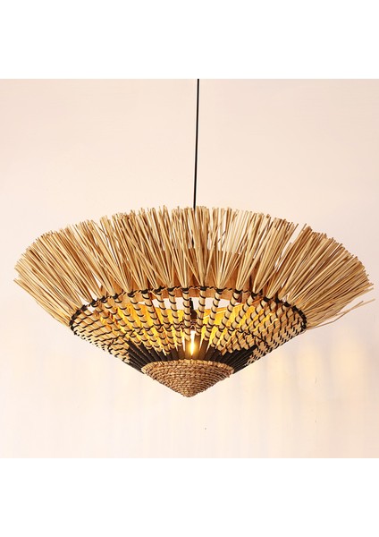 Mylamp Savanna El Yapımı Mendong Avize 75X35 cm fiyatları