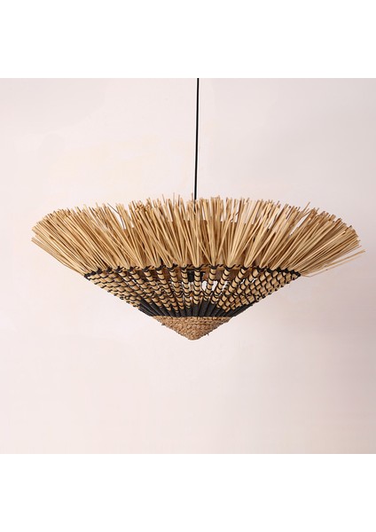 Mylamp Savanna El Yapımı Mendong Avize 75X35 cm modelleri