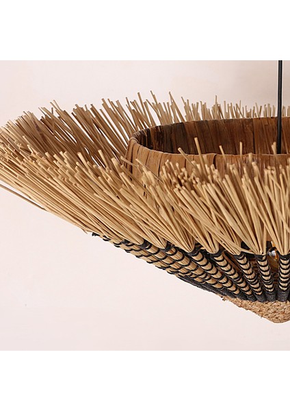 Mylamp Savanna El Yapımı Mendong Avize 75X35 cm fırsatları