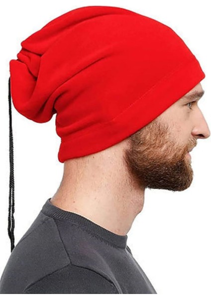 2 Adet Kırmızı Renk Fiyatı - Kadın Erkek Kışlık Termal Polar Ipli Bere Şapka Boyunluk Olabilen Atkı-Haki Yeşil fırsatları