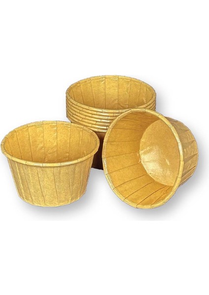 Kağıt Muffin Cup Cake Kek Kalıbı Kraft