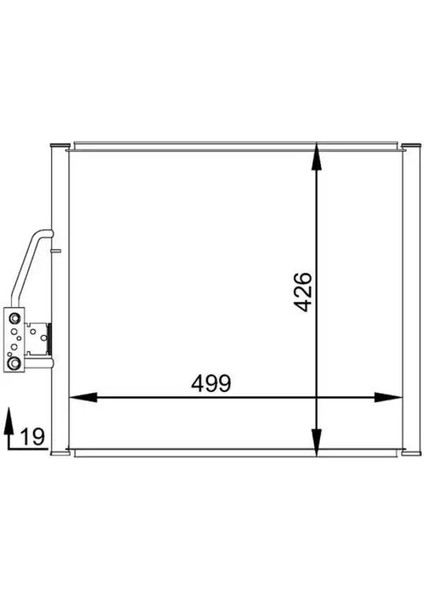AC277000S Klima Radyatoru 64538378438