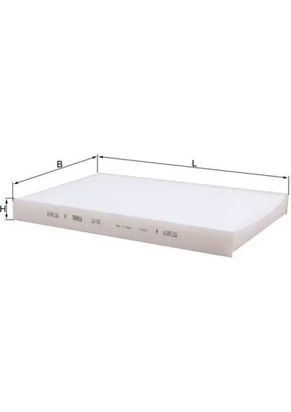 LA93 Polen Filtresi 8E0819439