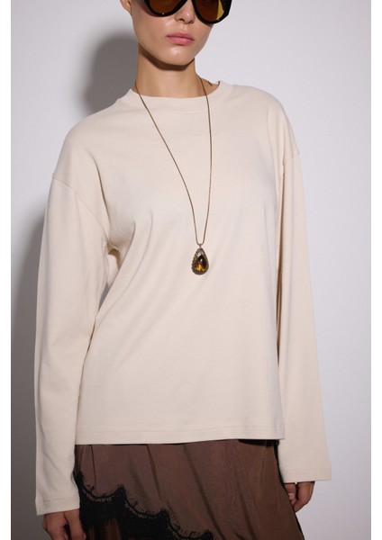 Premium Uzun Kol Oversize Tshirt modelleri