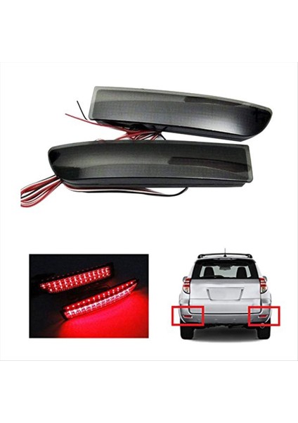TOYOTA AVENSIS/ALPHARD MKI/RAV4 B İÇİN ARAÇ LED KAYA LIGHT PARK FREN ARKA TAMPLASI REFFER LAMBA (Yurt Dışından) fırsatları