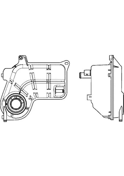 CRT26000S Yedek Su Deposu 8E0121403E