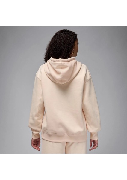 Jordan Flight Fleece Satin Lined Pullover Hoodie ( Içi Polarlı Loose Fıt)-Sportxoutlet fiyatları