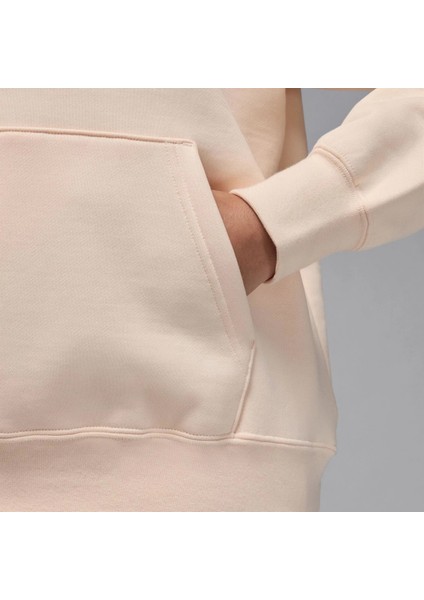 Jordan Flight Fleece Satin Lined Pullover Hoodie ( Içi Polarlı Loose Fıt)-Sportxoutlet indirimleri