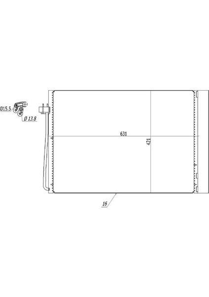 CBM586016 Klima Radyatoru 2282939 64502282939 64508379885