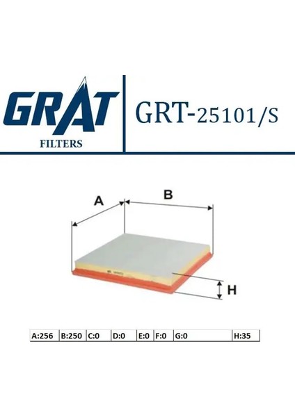 25101S Hava Filtresi 13272717